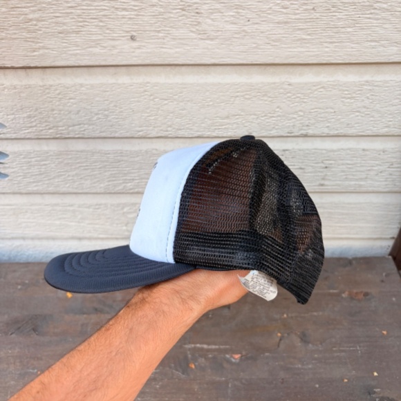 Vintage BEAKS WALLEYE DUSTERS fishing trucker hat snapback mesh - Picture 5 of 6